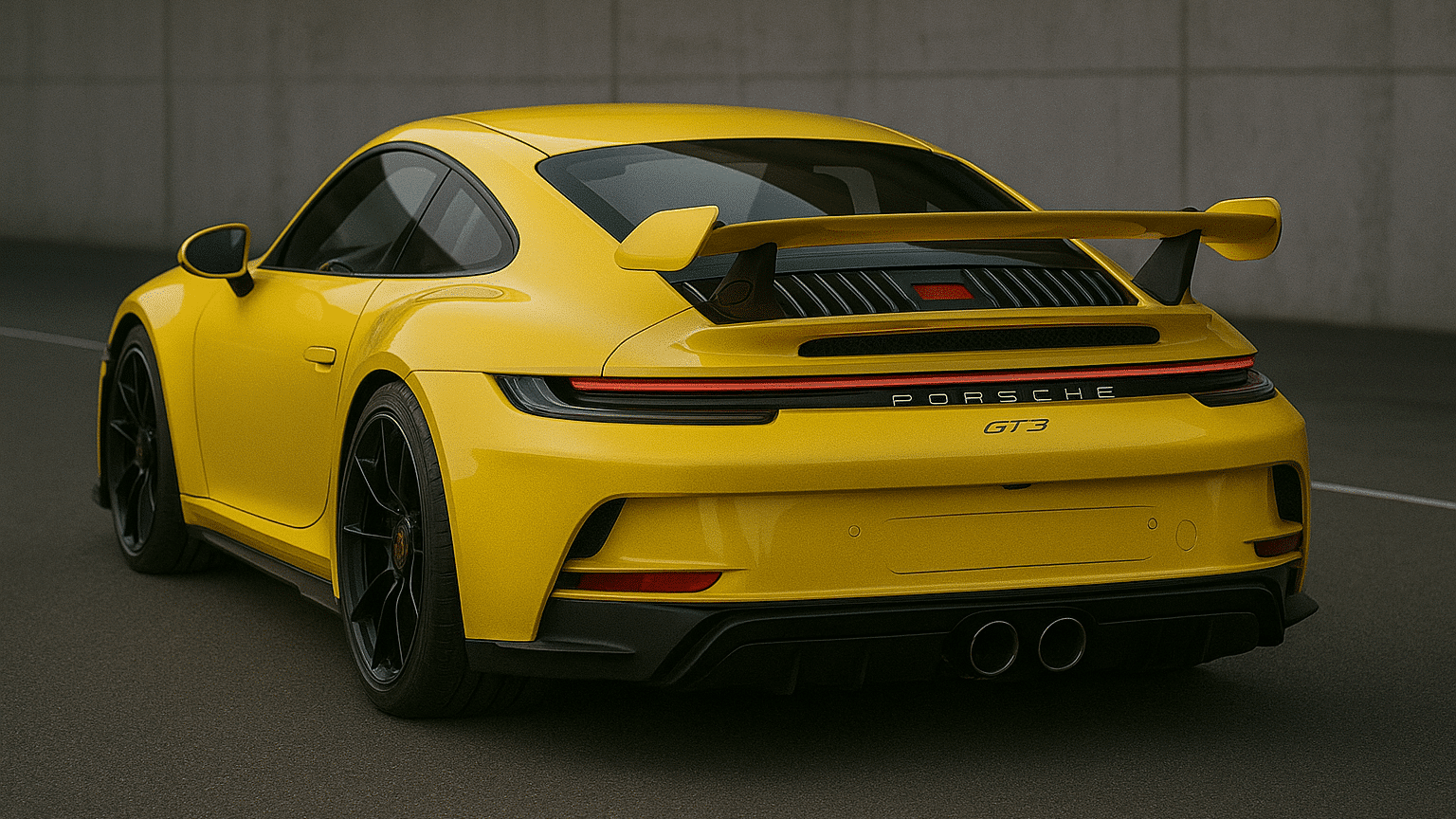 Simulation IA Nouvelle Porsche 911 2028 type 994 Allemagne