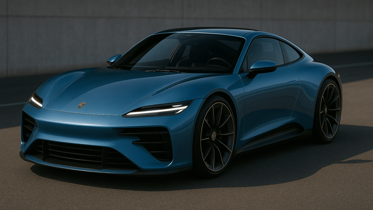 Simulation IA Nouvelle Porsche 911 2028 type 994 Allemagne