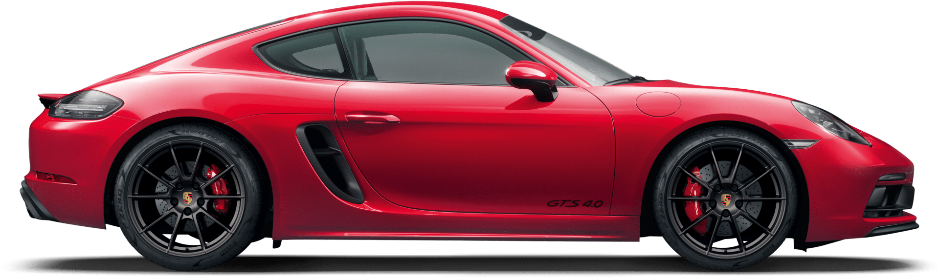 Porsche Cayman Import rouge