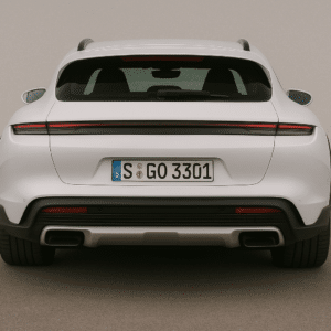 Porsche Panamera Cross Turismo blanche en Allemagne Import