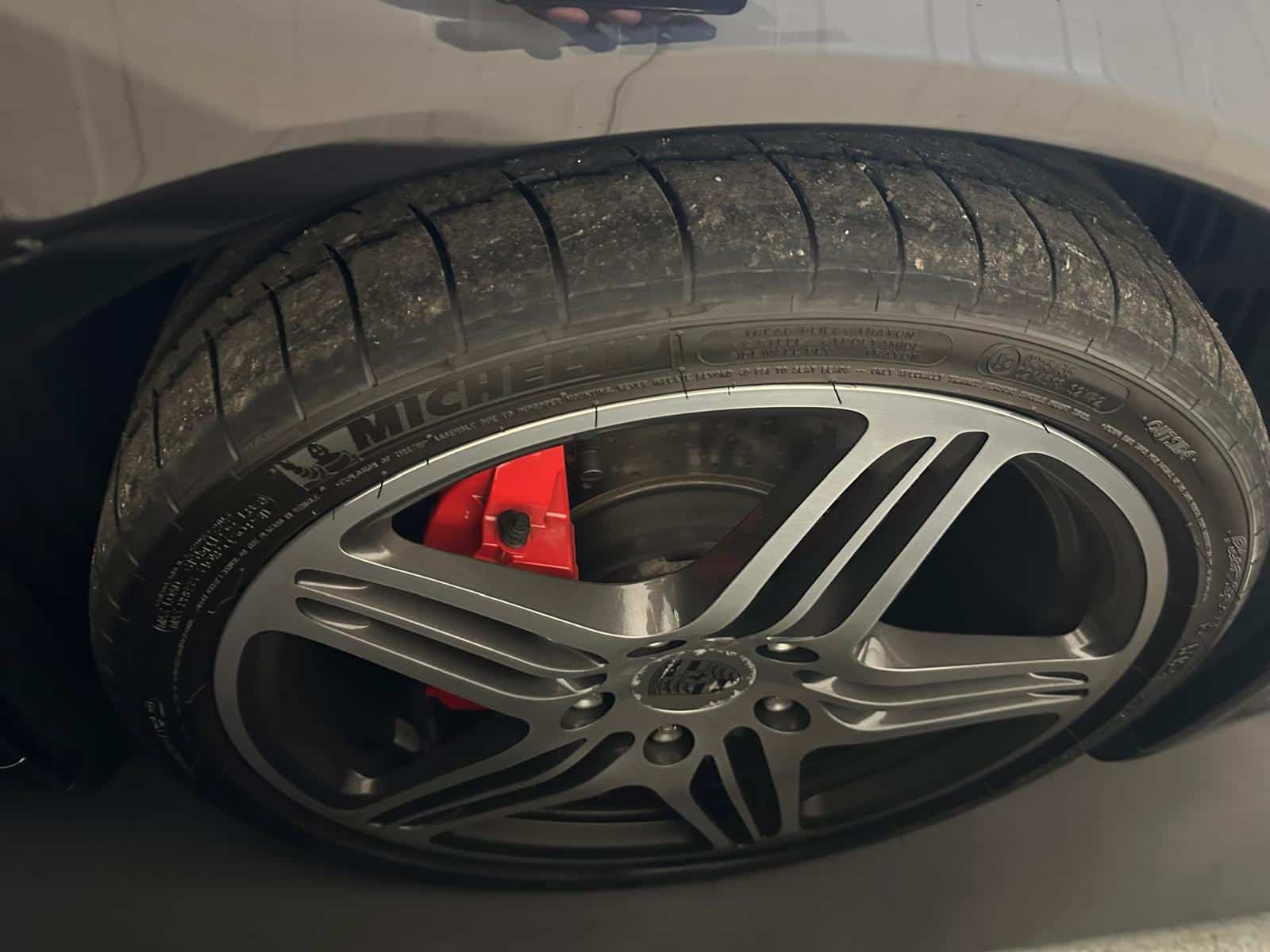 Superbe jante alliage Porsche 997 phase 2 extérieur