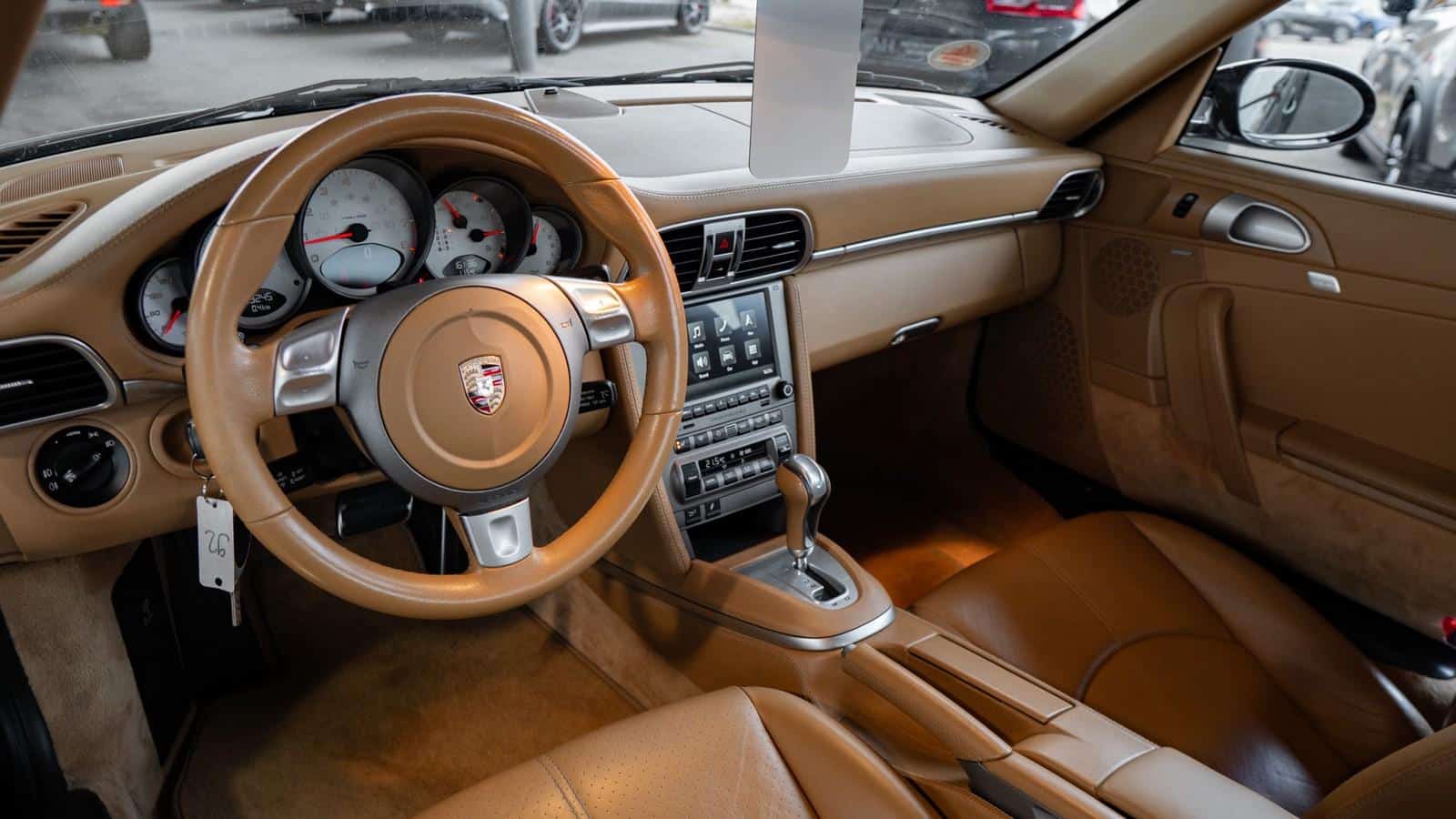 Porsche 911 997 phase 1 S Tiptronic Noir intérieur cuir beige