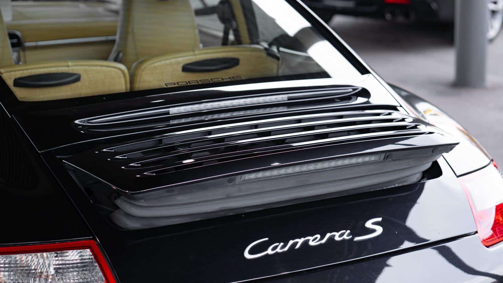 Porsche 911 997 phase 1 S Tiptronic Noir intérieur cuir beige