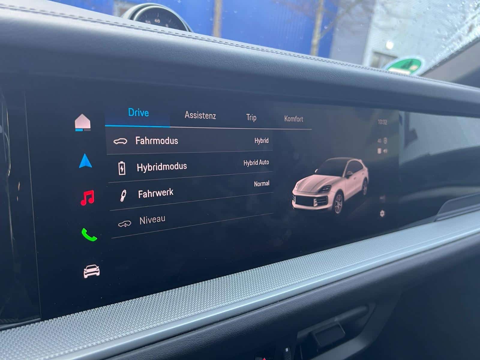 Porsche Cayenne S E‑Hybrid Coupé 2024 – intérieur 7 – import Allemagne