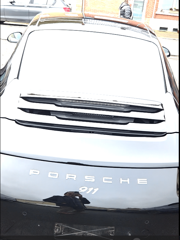 Porsche 911 carrera type 991.1 3.4 Coupé PDK Noire capot moiteur AR