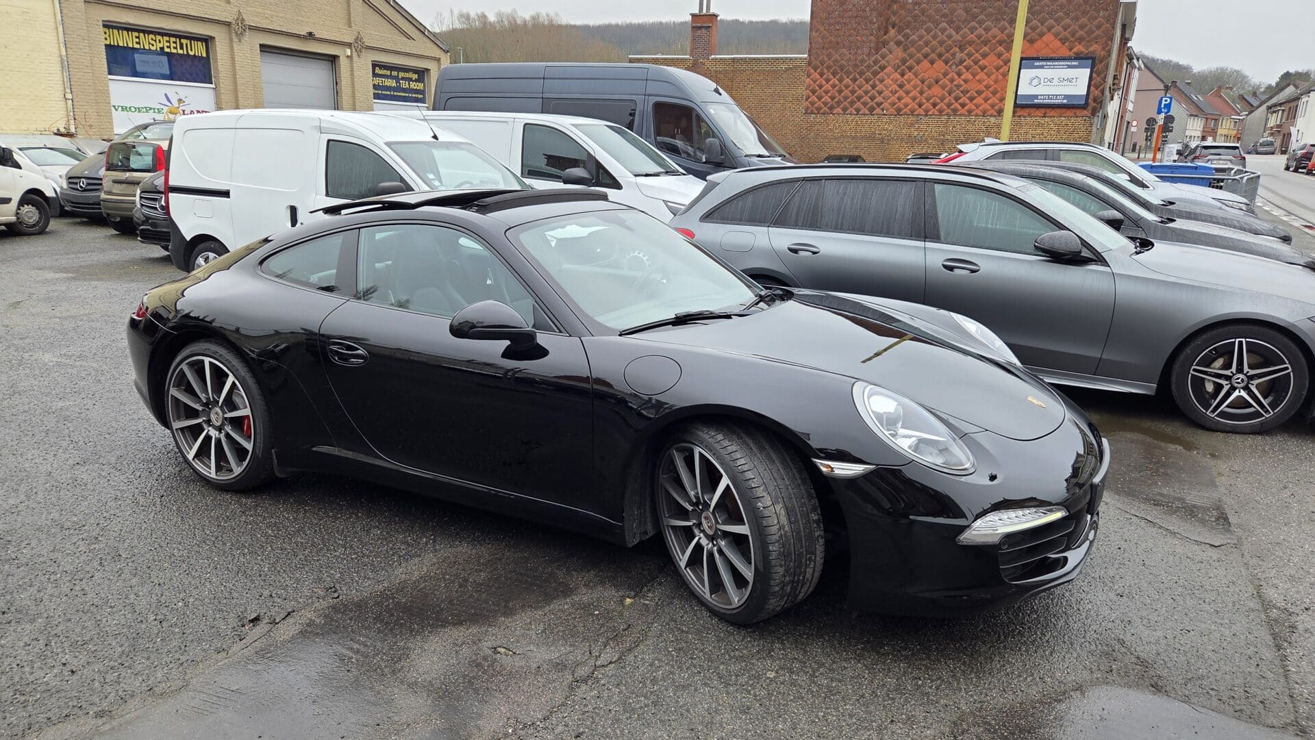 Porsche 911 carrera type 991.1 3.4 Coupé PDK Noire Jantes alliage
