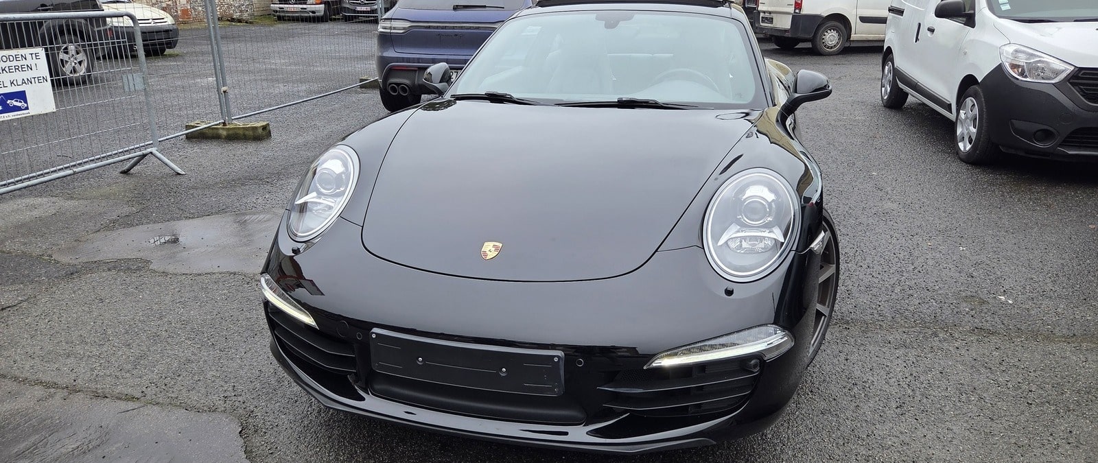 Porsche 911 carrera type 991.1 3.4 Coupé PDK Noire Import Belgique