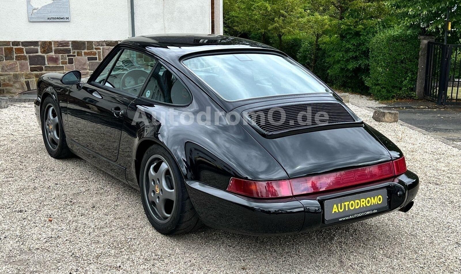 Rare Porsche 911 964 RS America en Allemagne Noire Face arrière