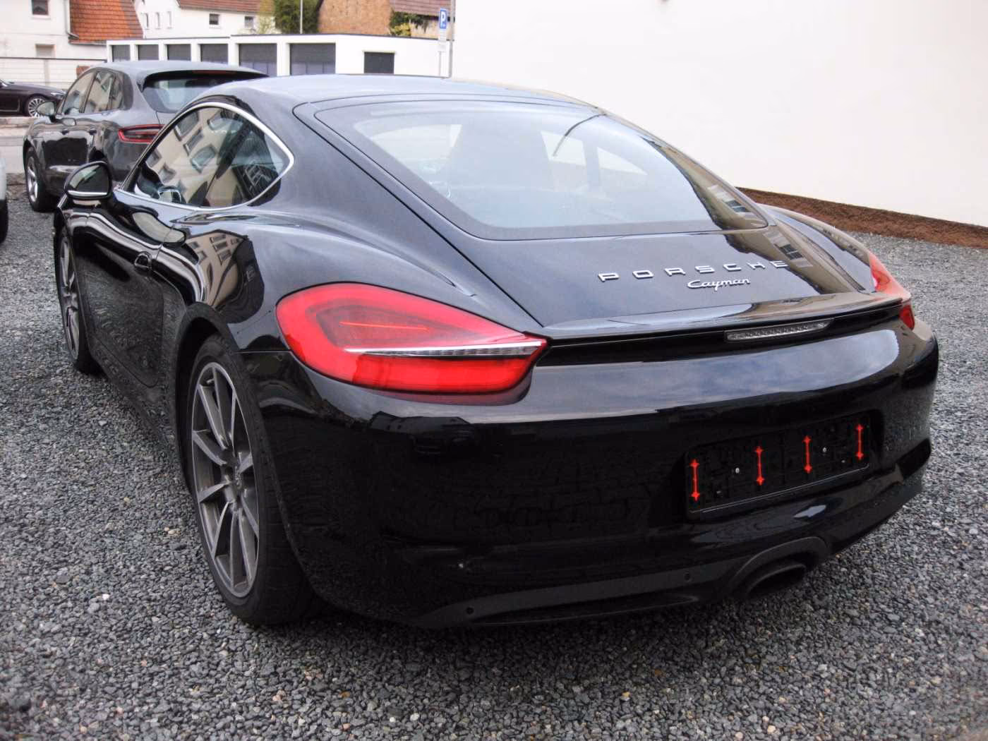 Porsche Cayman 981 black edition 2016 en Allemagne