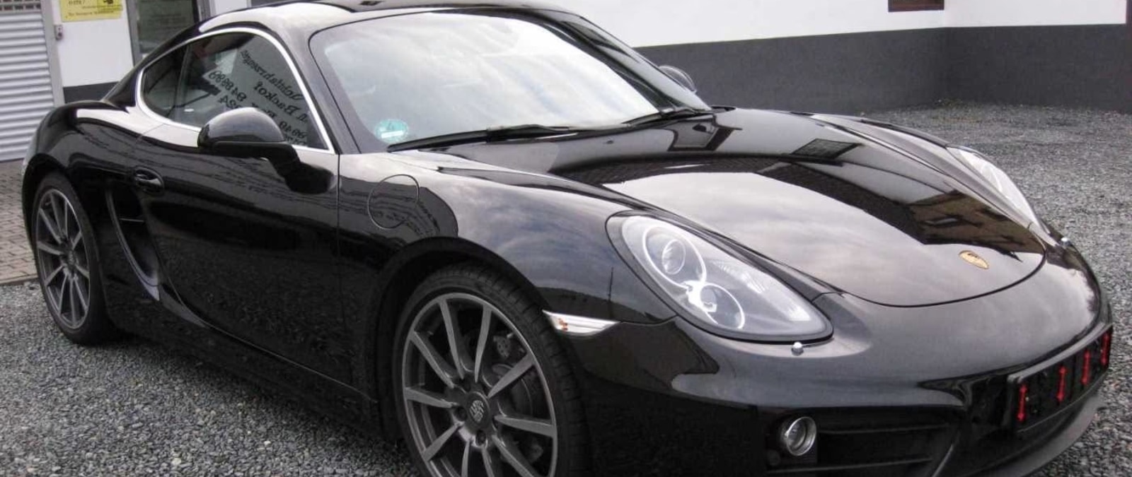 Très beau Porsche Cayman 981 black edition 2016 en Import Allemagne
