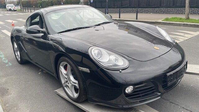 Porsche Cayman 987 S 320ch PDK Noir livraison en importation Allemagne