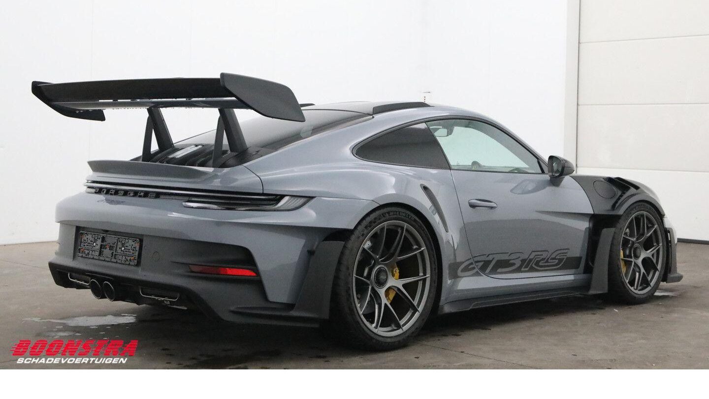 Porsche 911 GT3 RS 992 phase 1 vue ARD avec aileron RS Carbone