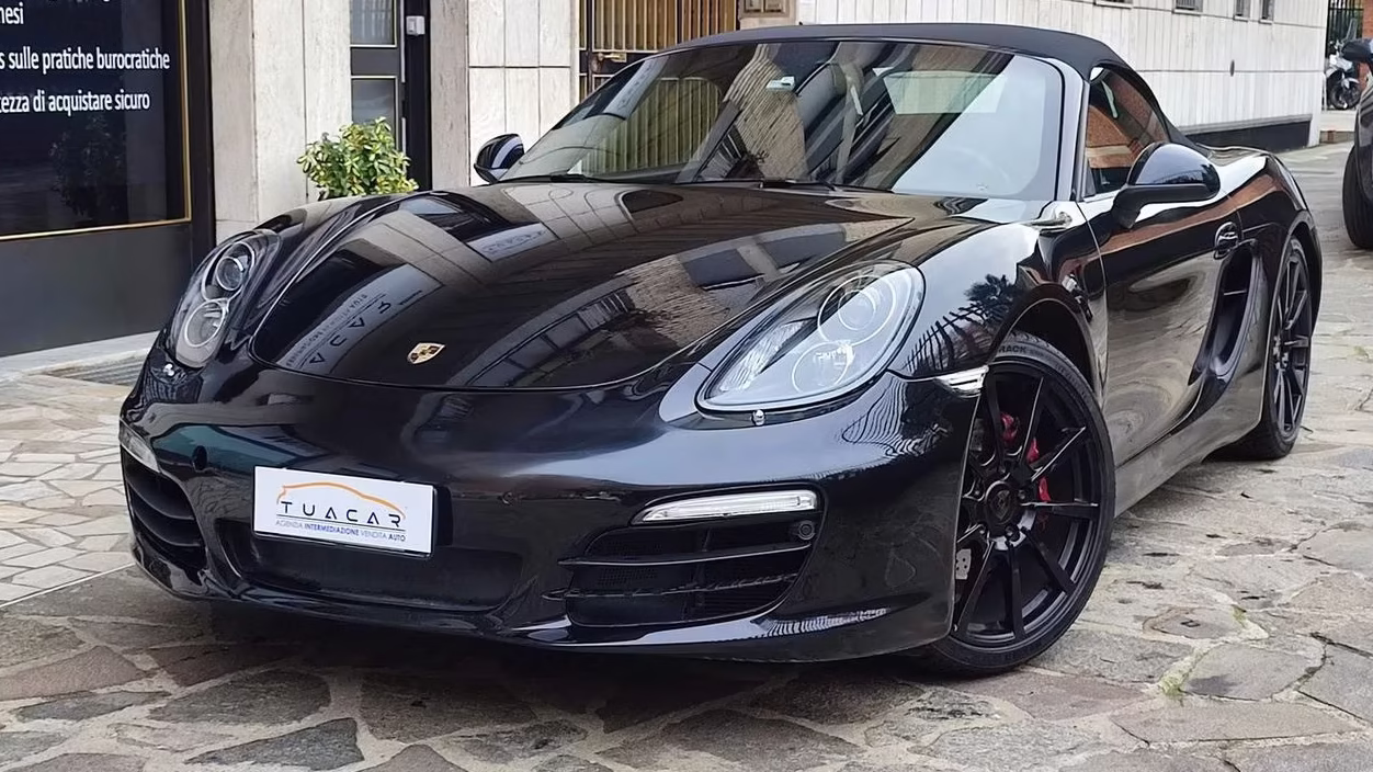 Porsche Boxster 718 S Noir face avant