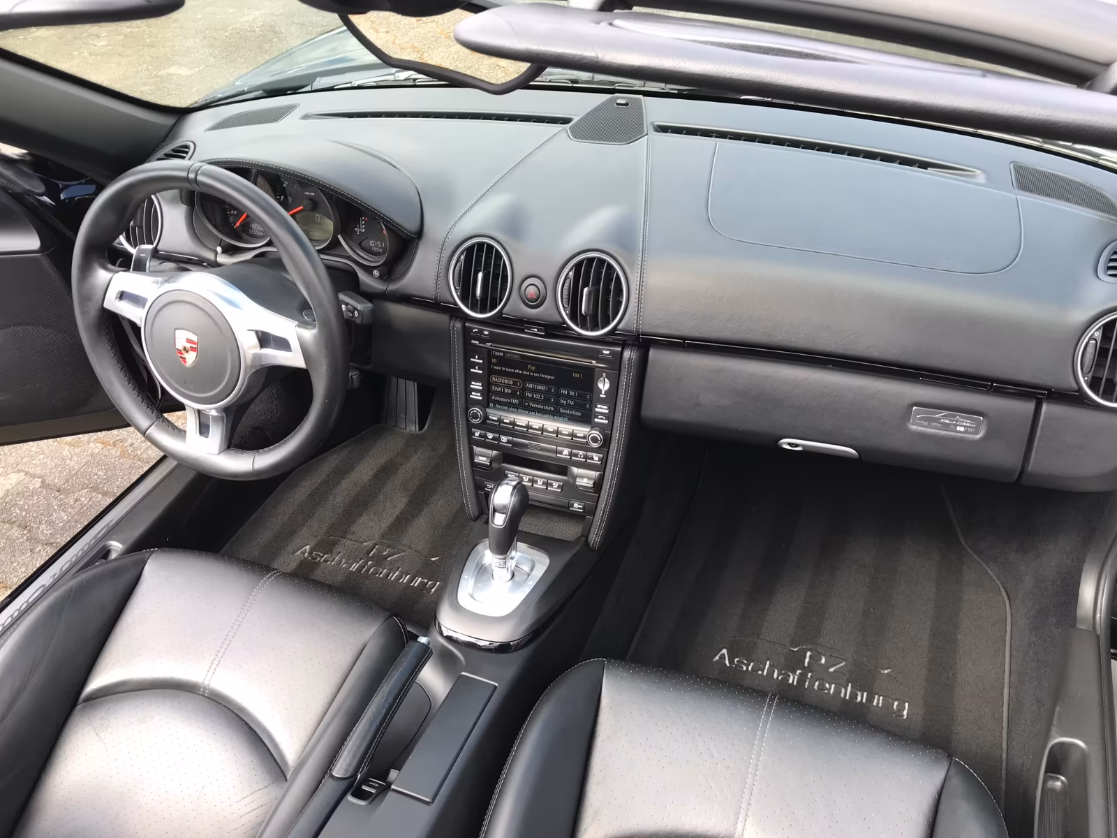 Porsche Boxster 987.2 S PDK sièges full cuir noir