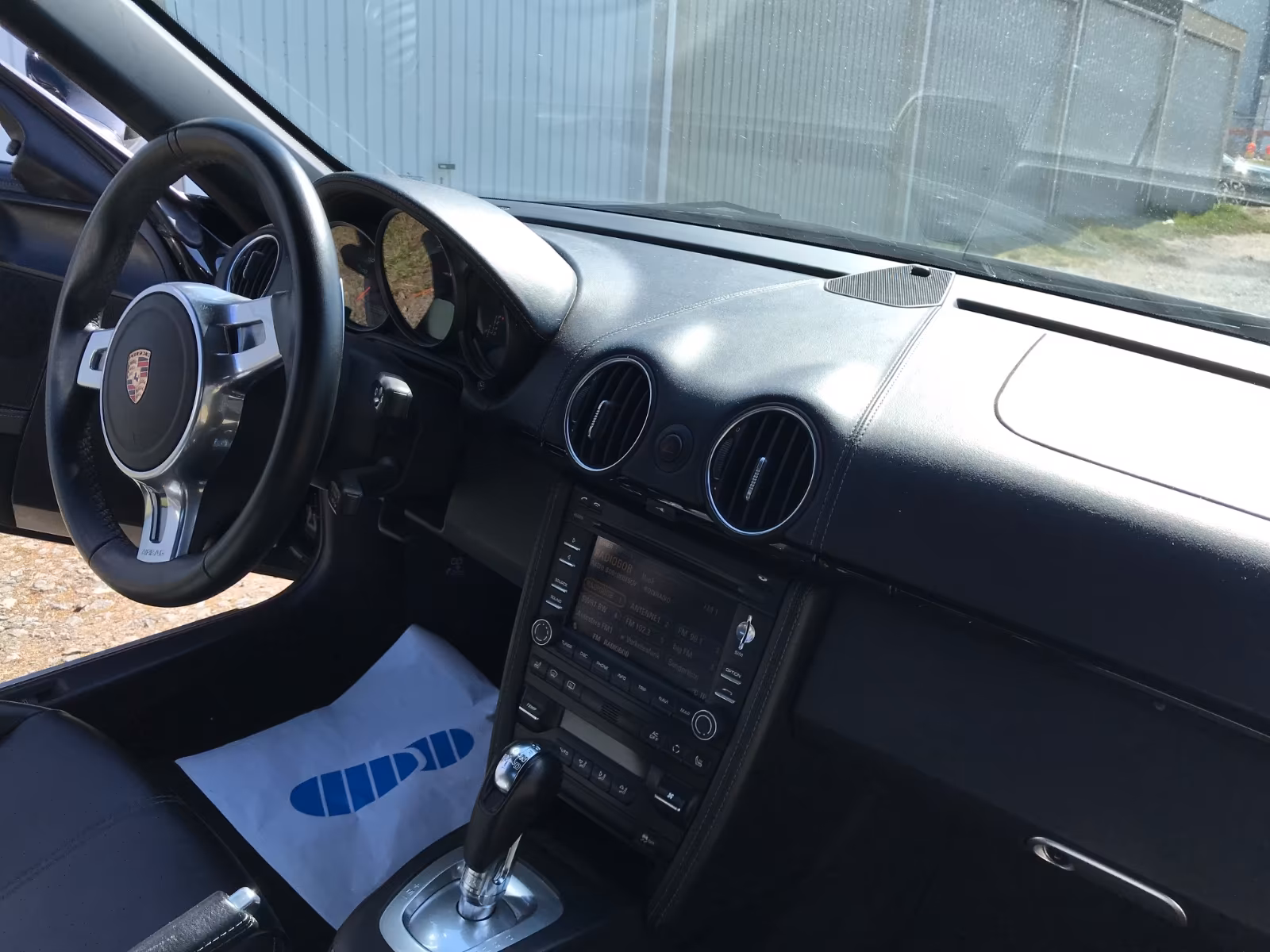 Porsche Boxster 987.2 S PDK poste de conduite