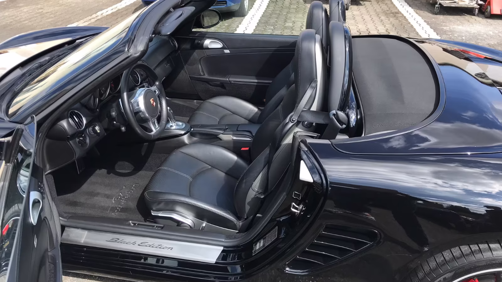Porsche Boxster 987.2 S PDK vue sans capote