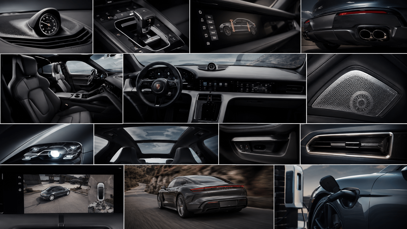 Photos des principales options Porsche illustrées