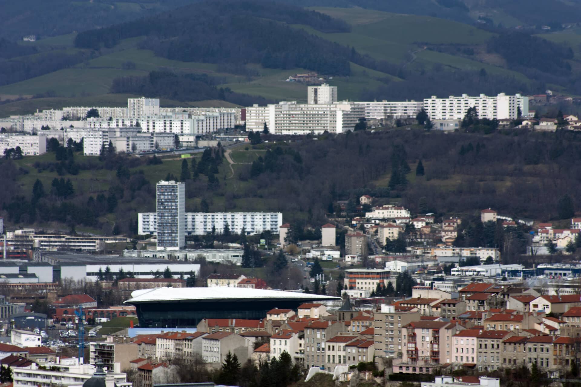 Vues de la ville de Saint-Etienne