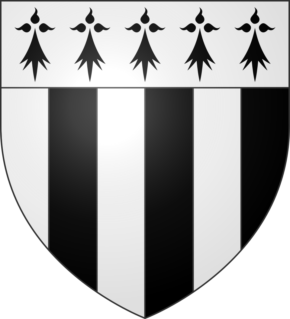 Ville de Rennes - Mandataire importation -Blason de la ville en noir et blanc