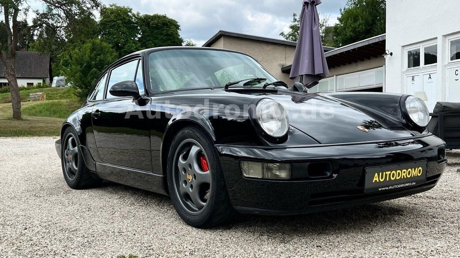 Rare Porsche 911 964 RS America en Import Allemagne Noire