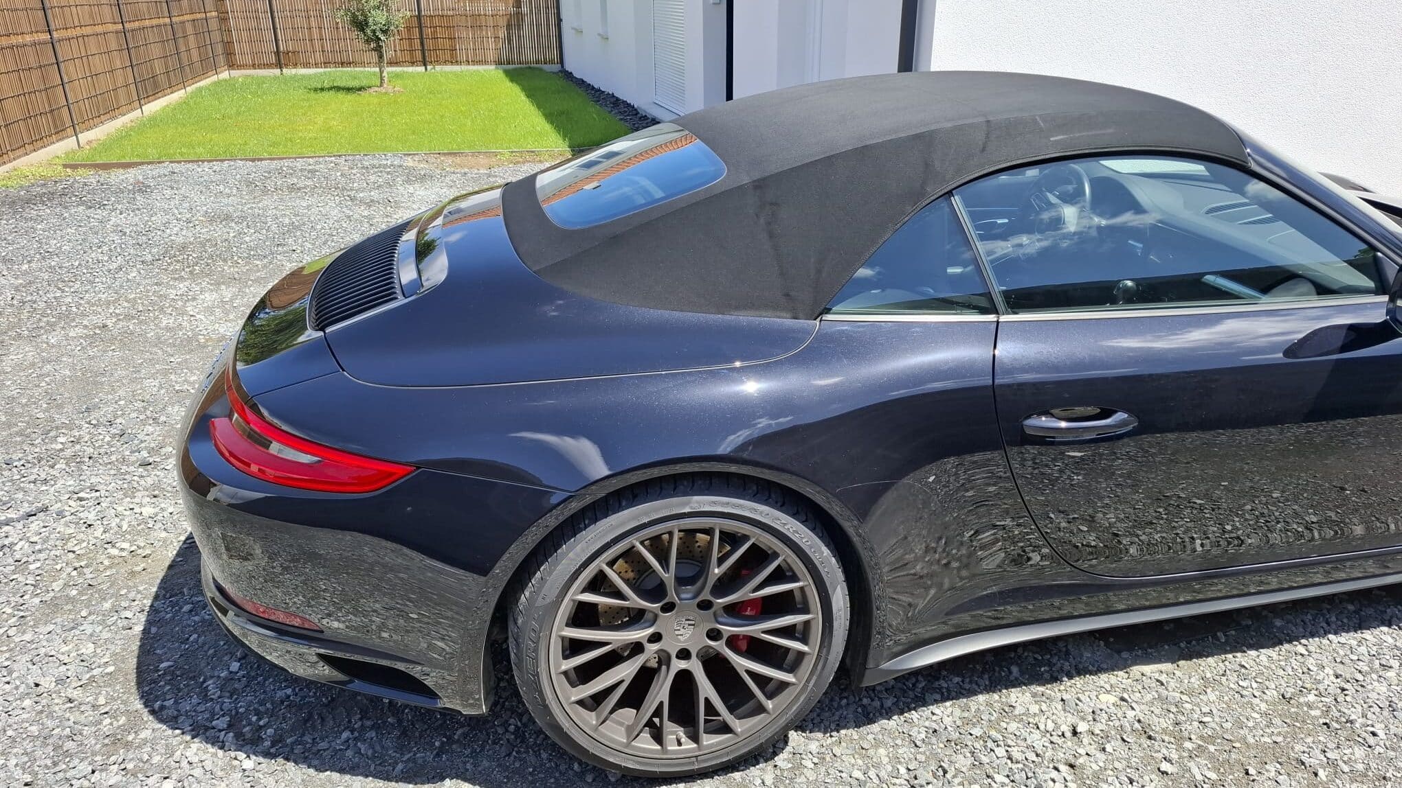 Porsche 911 type 991.2 4S Cab PDKPorsche 911 type 991.2 4S Cab PDK jantes silver
