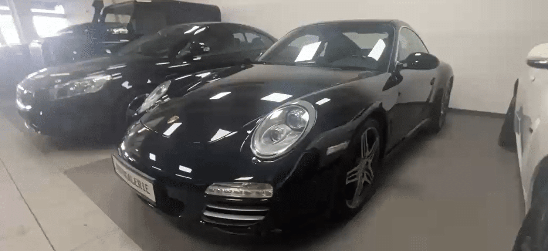 Porsche 911 type 997.2 4S Targa PDK 385ch noir en Allemagne