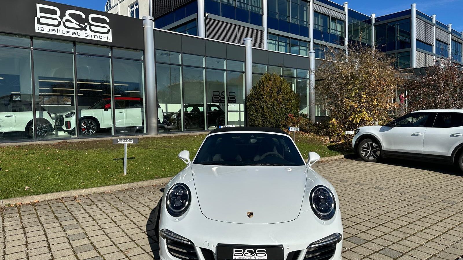 Porsche 911 991.1 Targa 4GTS PDK blanche