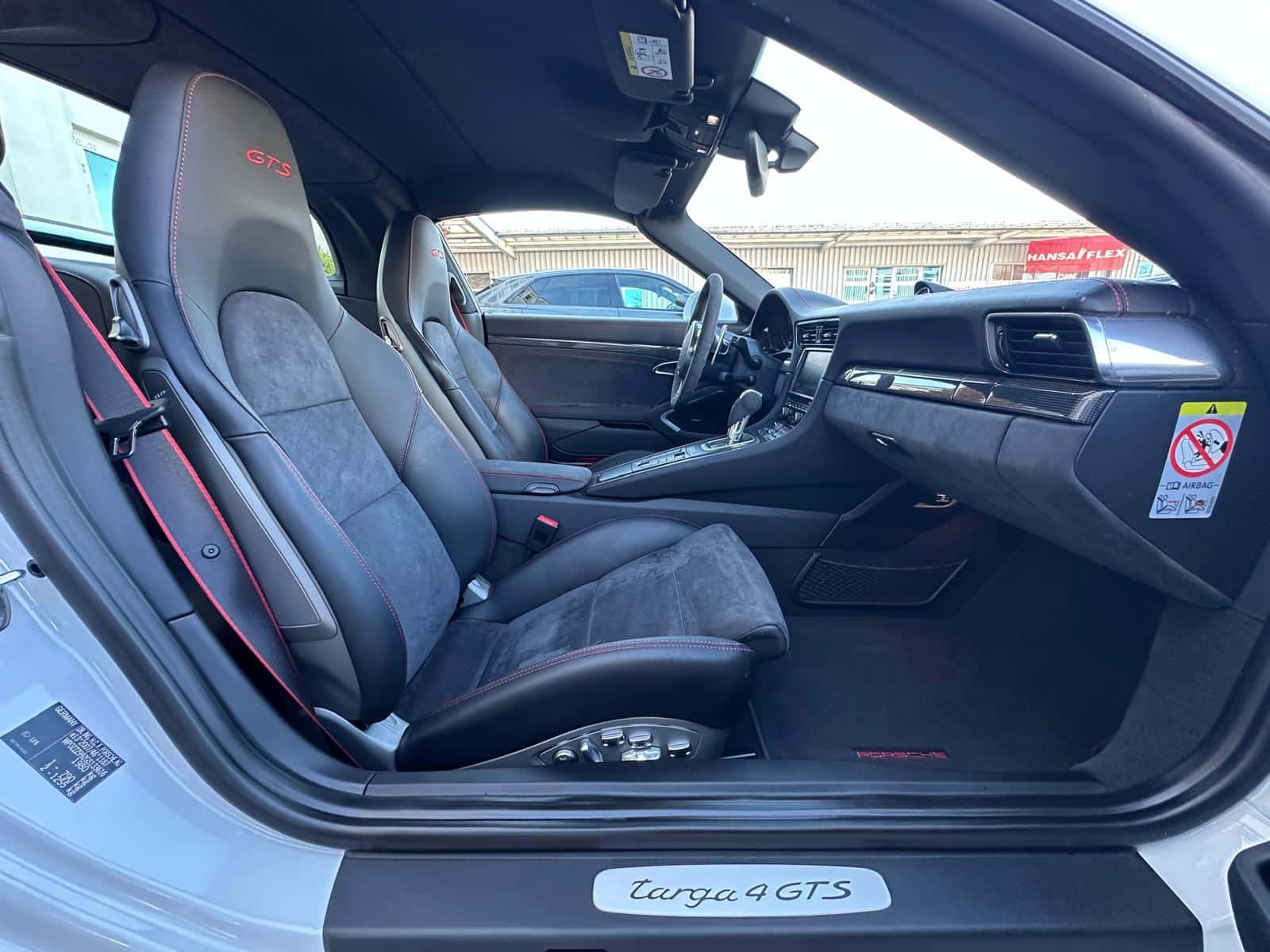 Porsche 911 991.1 Targa 4GTS PDK intérieur cuir et alcantara