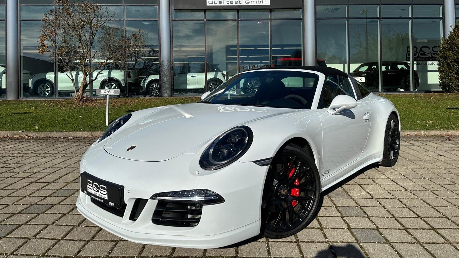 Porsche 911 991.1 Targa 4GTS PDK blanche