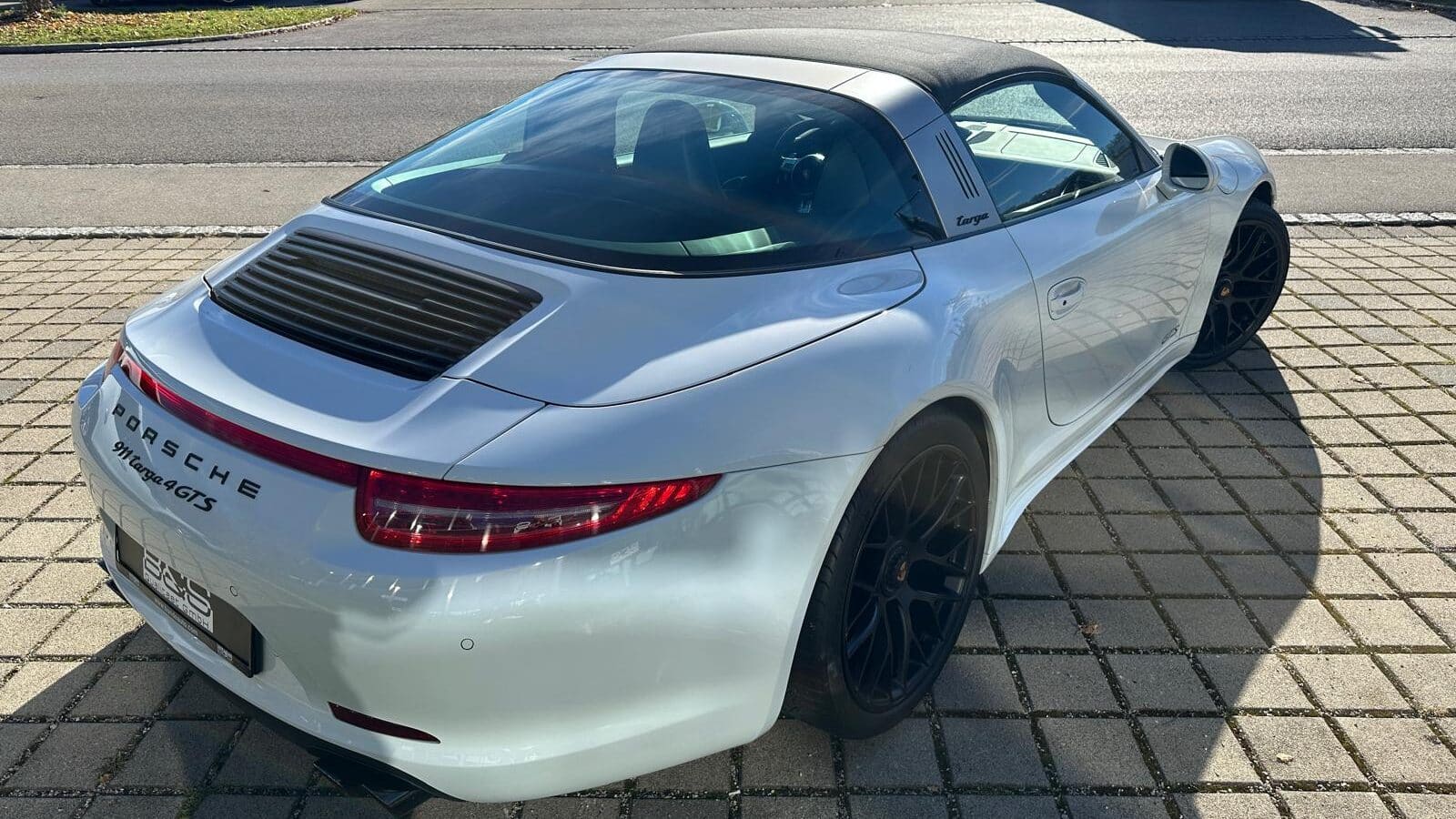 Porsche 911 991 de 2014 Targa 4GTS PDK vue arrière