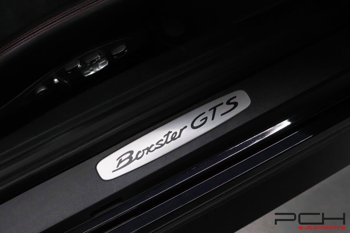 Porsche Boxster 981 GTS signe alu