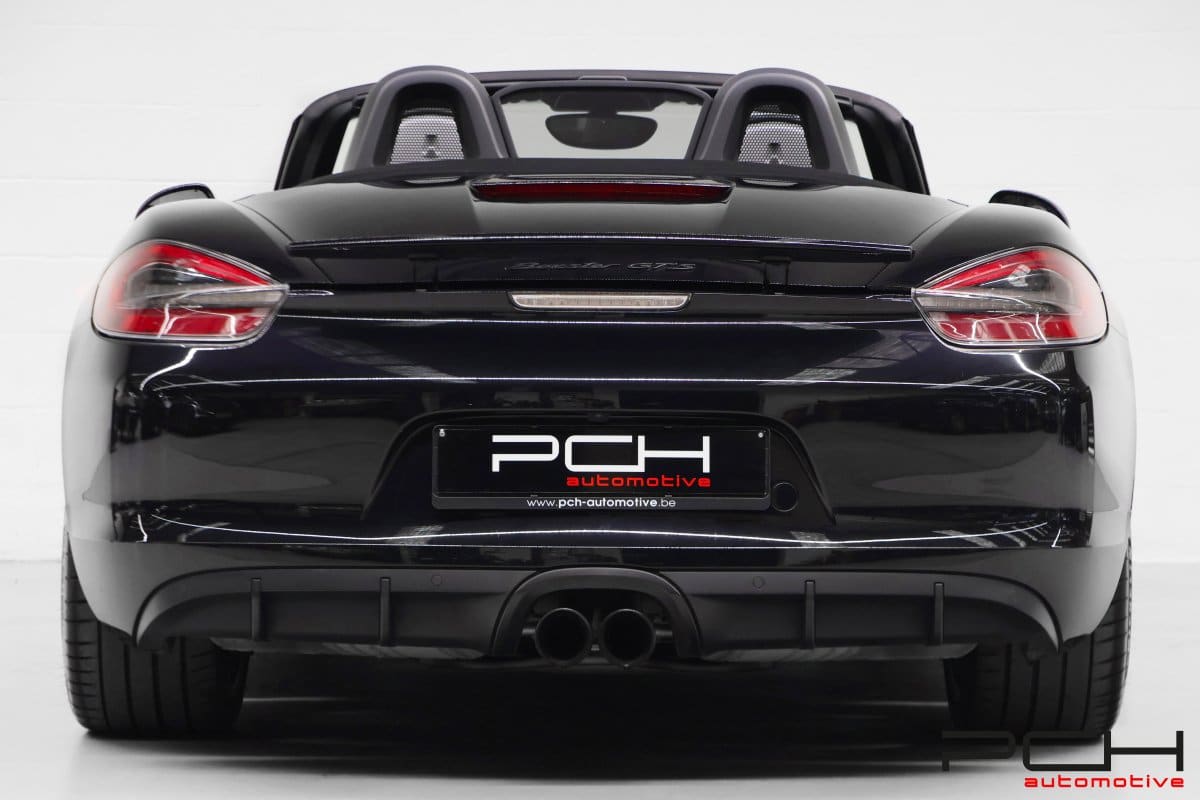 Porsche Boxster 981 GTS 2012 Noir Echappement double noir
