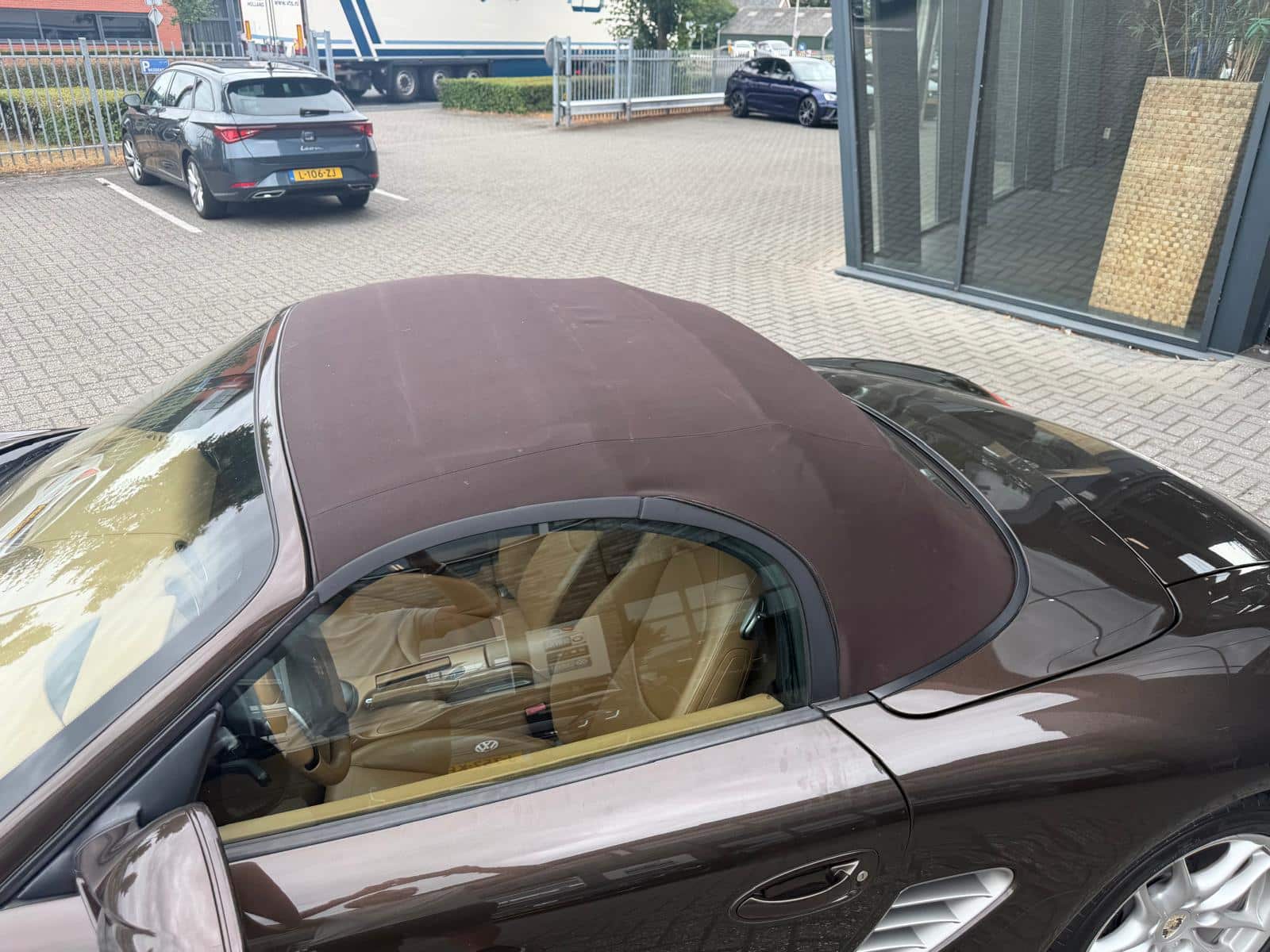 Porsche Boxster 987.2 2.9 PDK Import NL Capote brun