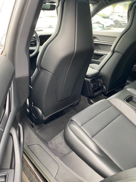 Porsche Taycan noire 2023 Import Allemagne